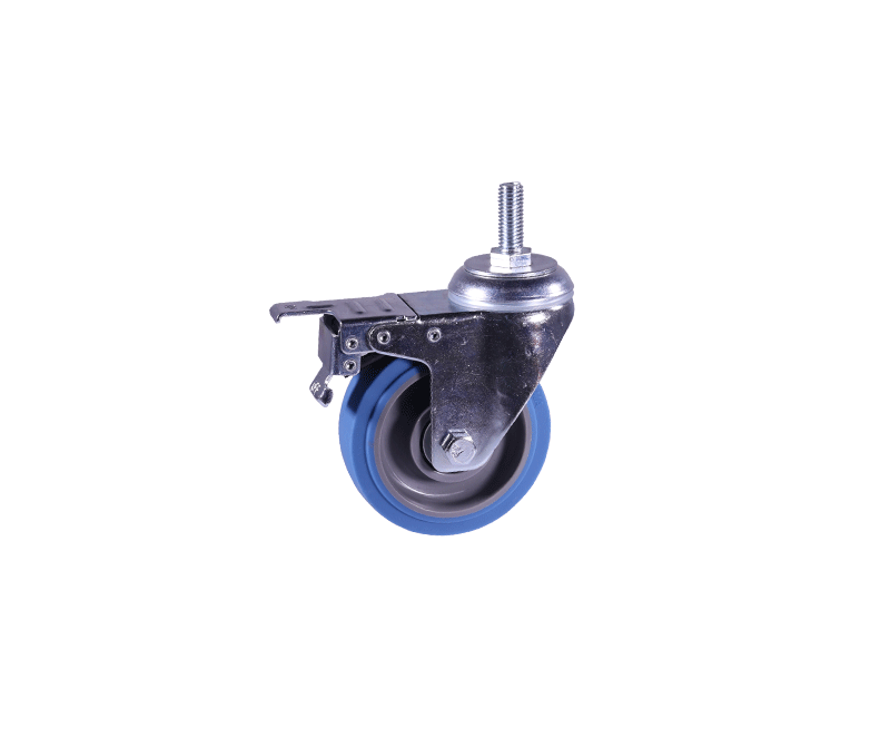 济源Medium blue TPR elastic wheel screw AB brake
