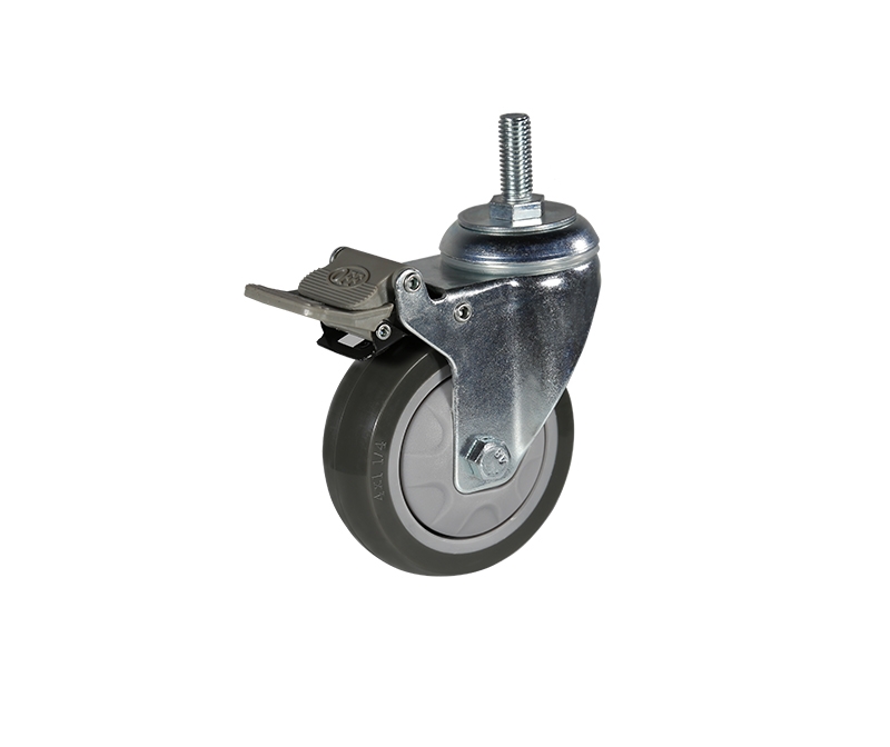 Medium-sized TPE single shaft screw rubber brake