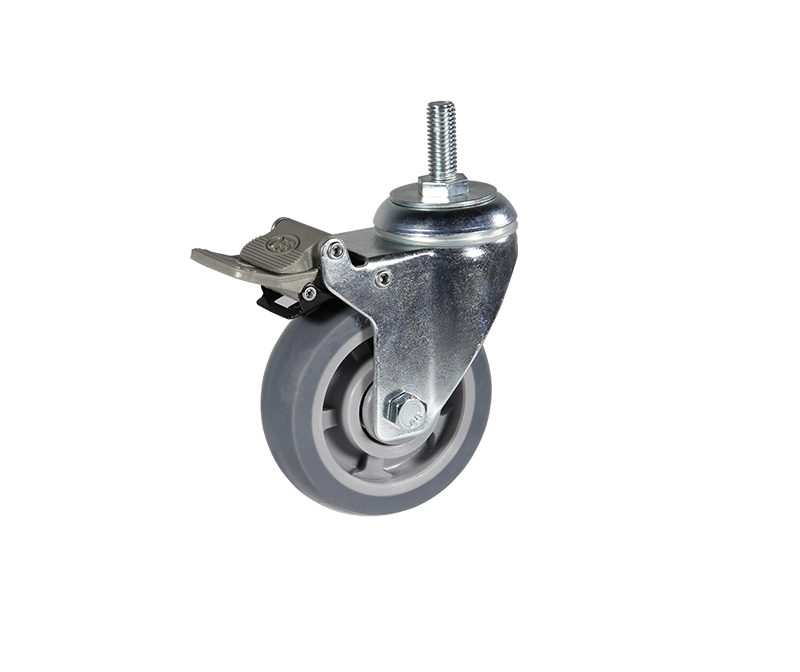 Medium-sized TPR single shaft screw rubber brake