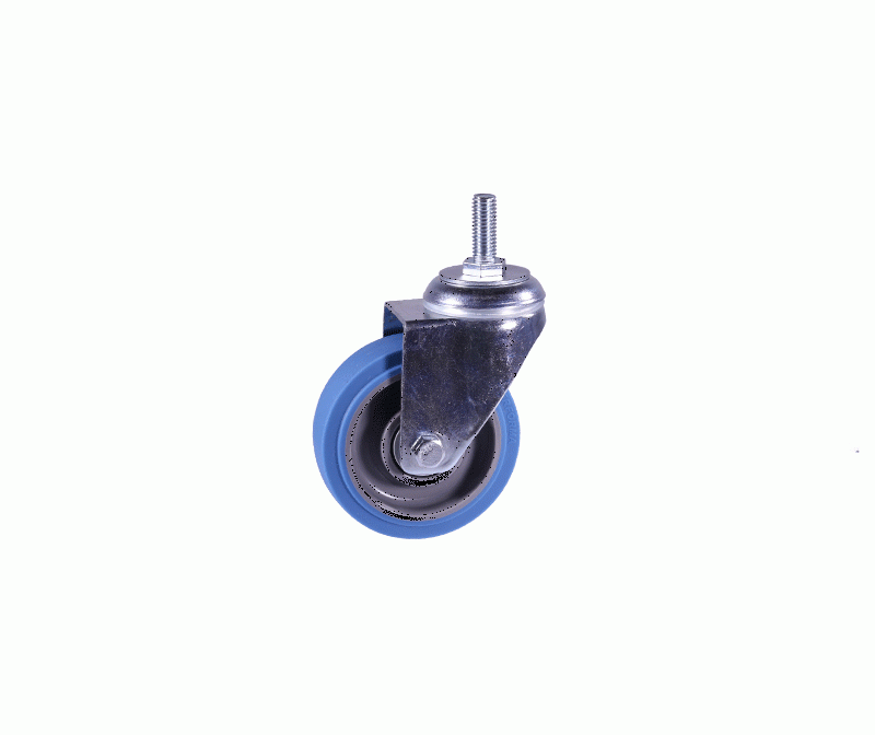 济源Medium blue TPR elastic wheel screw universal